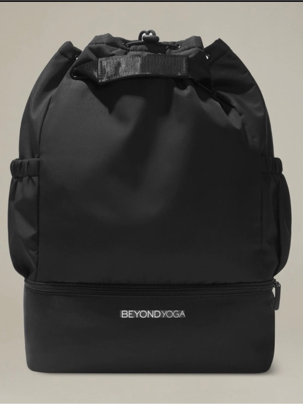 BEYOND YOGA Black Performance Backpack